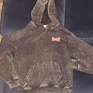 Budweiser Vintage Washed Hoodie with Logo